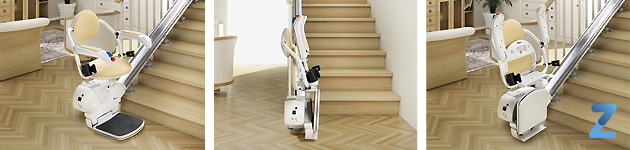 Silla salvaescaleras recta Ischia