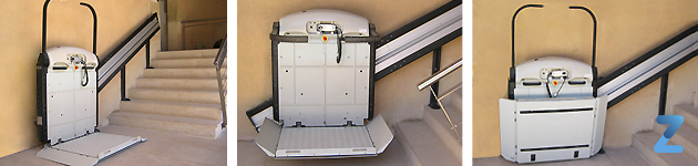 Plataforma salvaescaleras V64