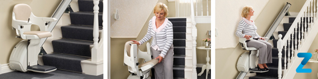 Silla salvaescaleras recta Levant