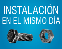 Instalación en el mismo dia